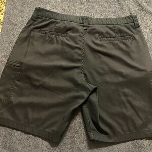 George Men's Dark Gray Flat Front Shorts